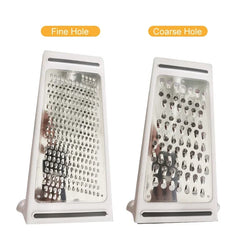Double-sided Blades Cheese Vegetables Grater Carrot Cucumber Slicer Cutter Box Container Kitchenware Stainless Kitchen Tools