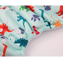 Best Baby Gift Set 8 pcs High Quality Eco-friendly Reusable Baby Cloth Diapers Ideal Baby Shower Present