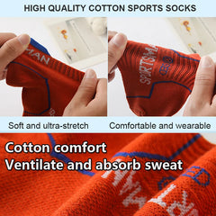 12 Pairs Ankle Socks Men Cotton Sports Running Socks Breathable Mesh Comfortable Sweat Absorption Fitness Cotton Short Socks