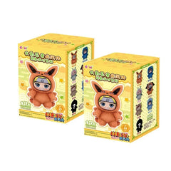 Original BANDAI Eaki Naruto Uzumaki Naruto Blind Box Shippuden Beast Party Series Plush Doll Anime Characters Are Cute Toys Gift