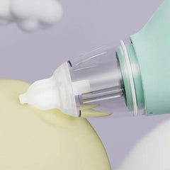 U50F Electric Nasal Aspirator with 2 Suction Head Automatic Nose Cleaner 3 Gear Adjustable Baby Nasal Sucker Rechargeable