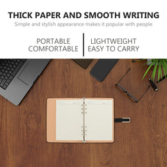 Loose-leaf Notebook Writing Journal Office Notebooks A5 Size Students Travelers Teachers Practical High Textured Cover