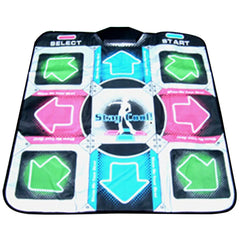 USB Wired Dance Mat Non-Slip Electronic Dance Pad Built-in Music Fitness Exercise Pad for PC TV Dance Gaming Yoga Mats