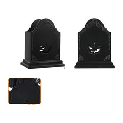Tombstone Gothic pen holder Coffin Makeup brush holder Appliance holder Gothic toothbrush holder Creepy bathroom decor office