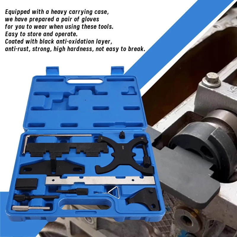 Engine Camshaft Timing Locking Tool Kit 303-393 For Ford Focus Fiesta Mazda Fusion VCT Ecoboost 1.5 1.6