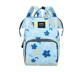 Fashion Print Nappy Backpack Bag Mummy Large Capacity Bag Mom Baby Multi-function Outdoor Travel Diaper Bags for Baby Care Stuff