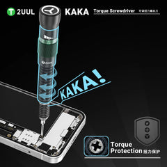 2uul KAKA screwdriver adjustable torque screwdriver mobile phone repair tool batch head detachable