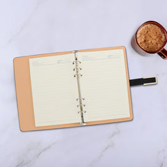 Loose-leaf Notebook Writing Journal Office Notebooks A5 Size Students Travelers Teachers Practical High Textured Cover