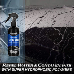 Hydroshine Detailer Ceramic Coating Spray Wax Crystal Polishing Liquid Durable Protection Hydrophobic Detailing Accessories Care