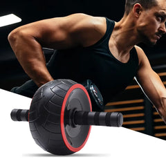 Ab Roller Wheel Abdominal Roller Single-Wheel Abdominal Muscle Trainer Non Slip Ab Workout Equipment  Core Workout