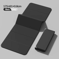 Foldable Yoga Mat Extra Thick  Eco-Friendly POE Material, Non-Slip Design Fitness Mats, Multi-Purpose Workout Mats