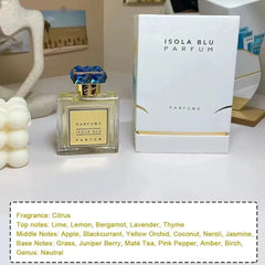 High Quality Luxury Brand Cologne Women Men Perfume Long Lasting Sun Lsland Lady's Light Fragrance Pheromone